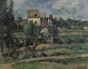 Paul Cezanne Mill on the Couleuvre at Pontoise oil painting reproduction